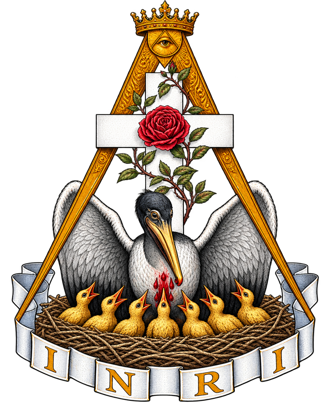 Rosicrucian symbol